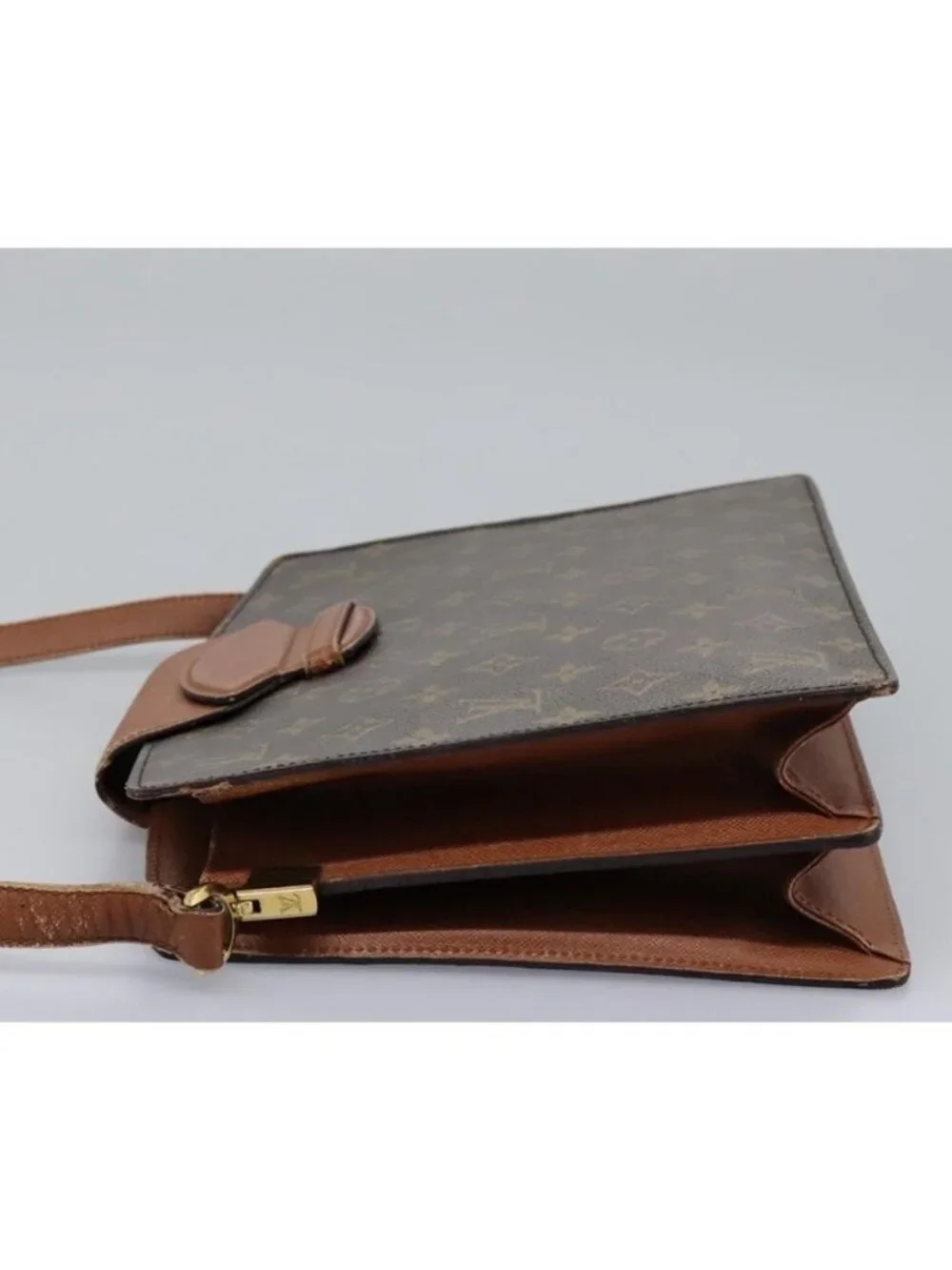 Authentic LOUIS VUITTON Monogram Kurcell Shoulder Bag M51375 LV